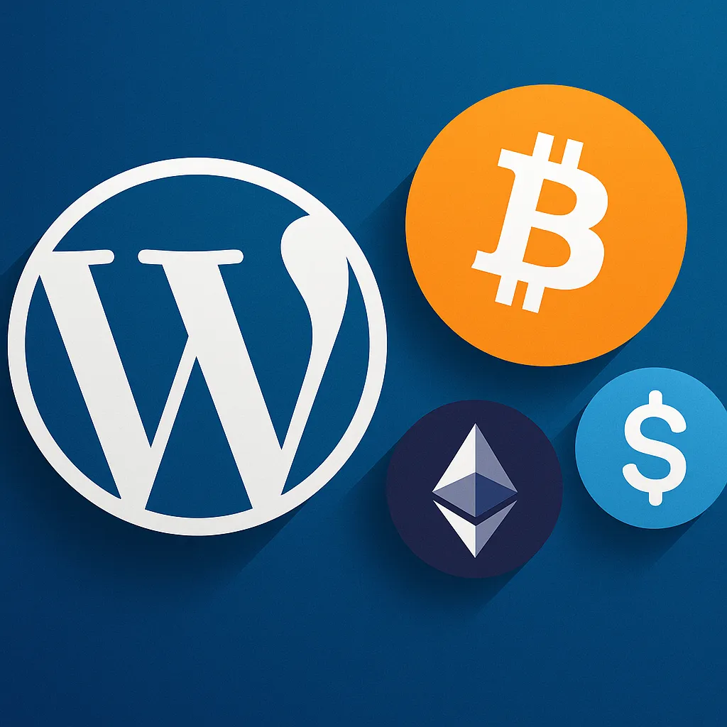 Comment accepter les cryptomonnaies sur votre site WordPress ?