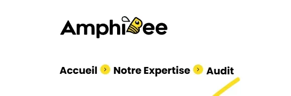 Fil d'Ariane AmphiBee jusqu'à page Audit