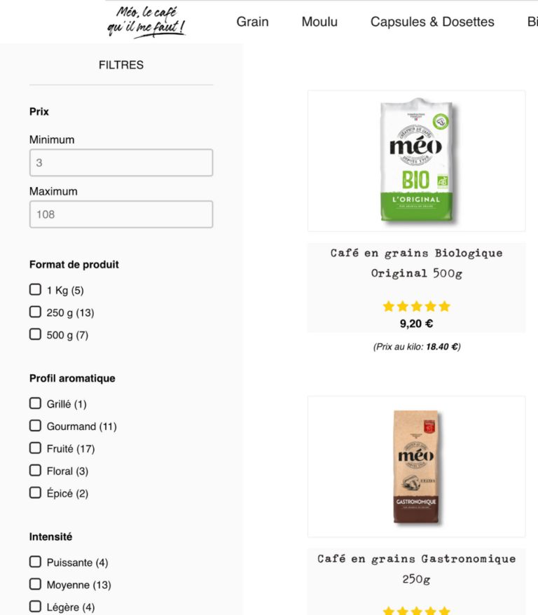 Méo Produits