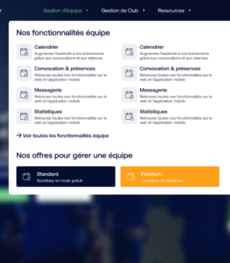 SportEasy Outils