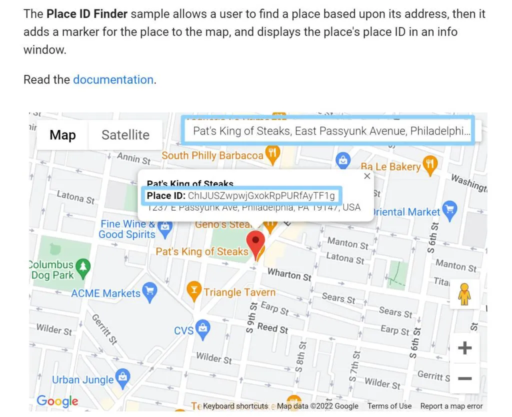 Trouver le Place ID de sa fiche Google My Business