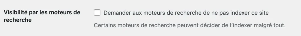 Visibilité par les moteurs de recherche