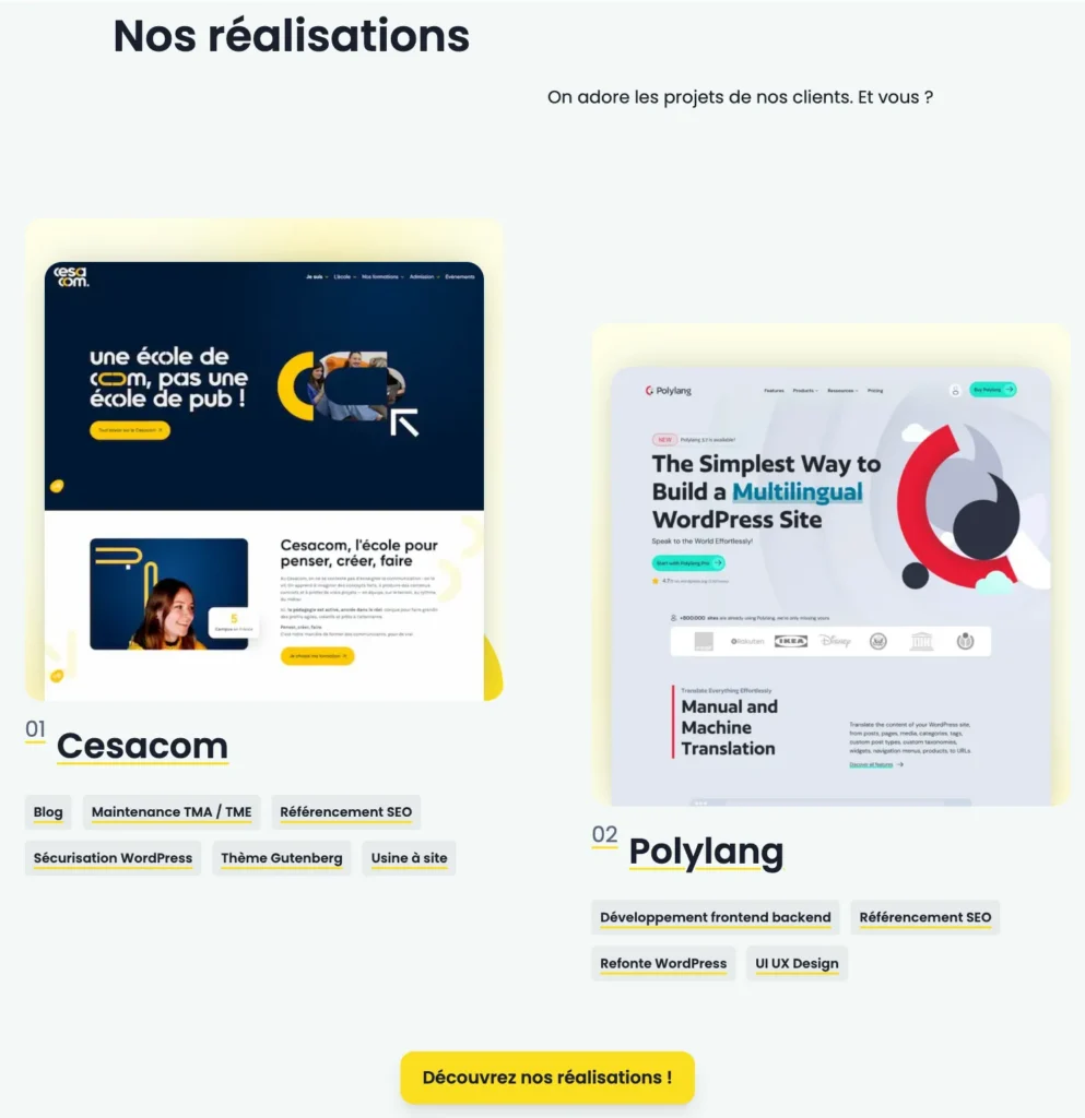 Résultat Blog Gutenberg