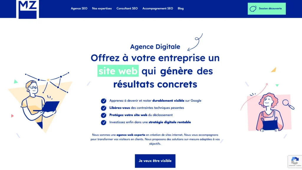 Agence SEO WordPress - Mael & Zélie