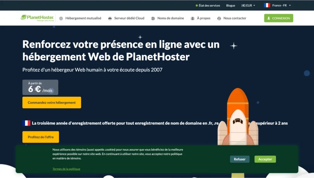 Hébergement WooCommerce - PlanetHoster