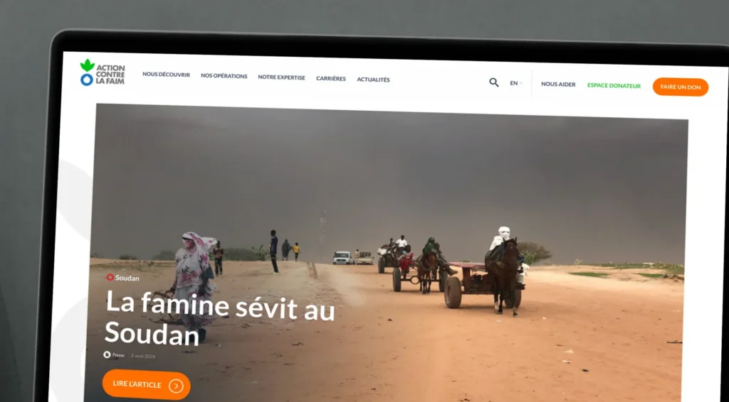 Action Contre la Faim - Hero