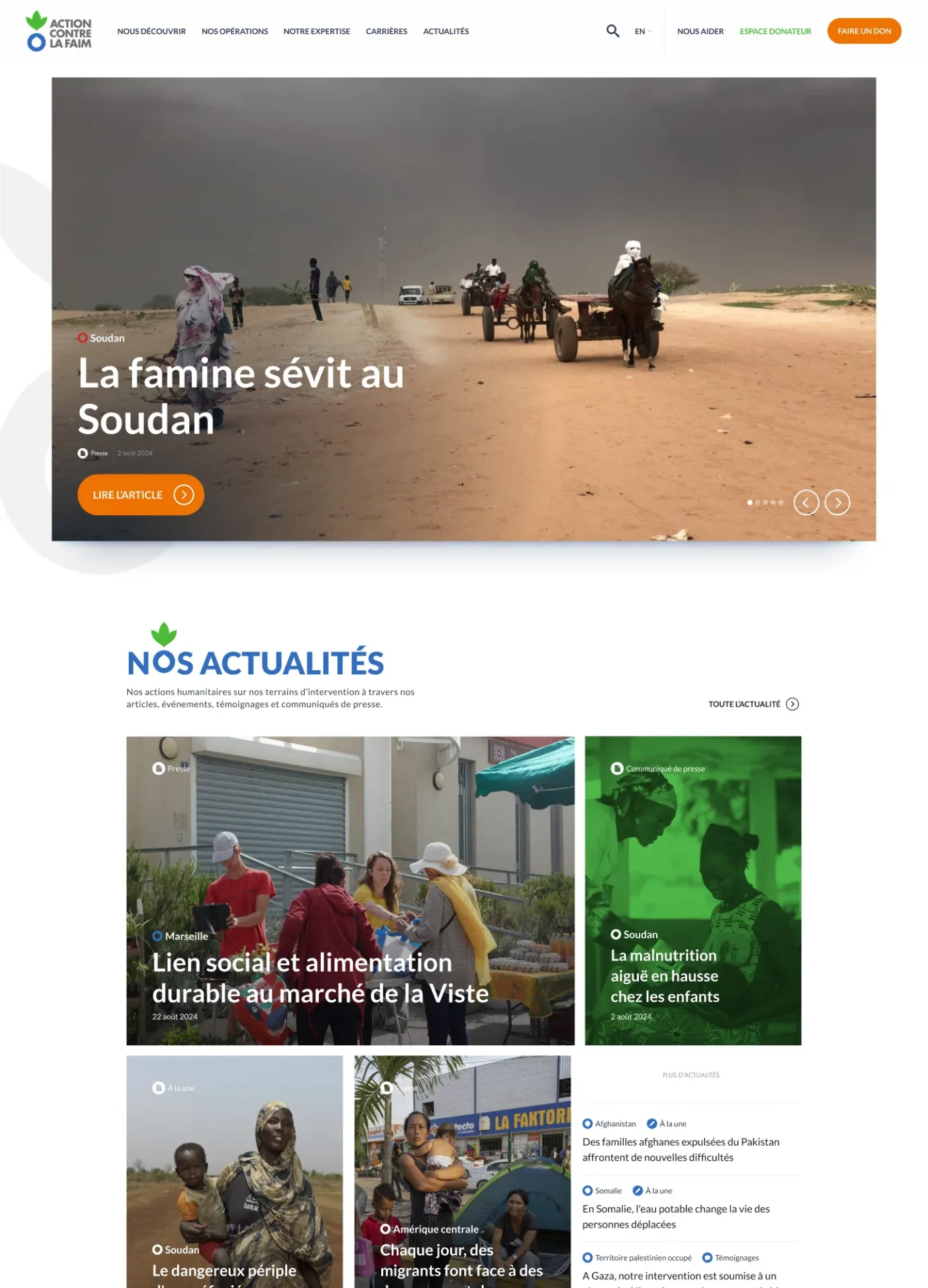 Action Contre la Faim - Thumbnail