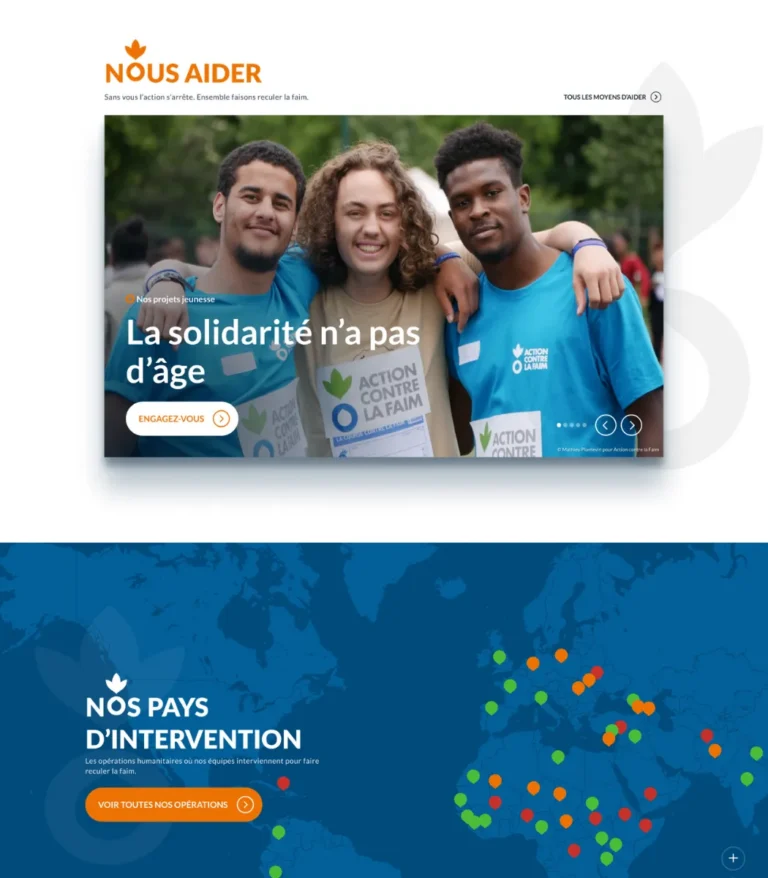 Action Contre la Faim - UX