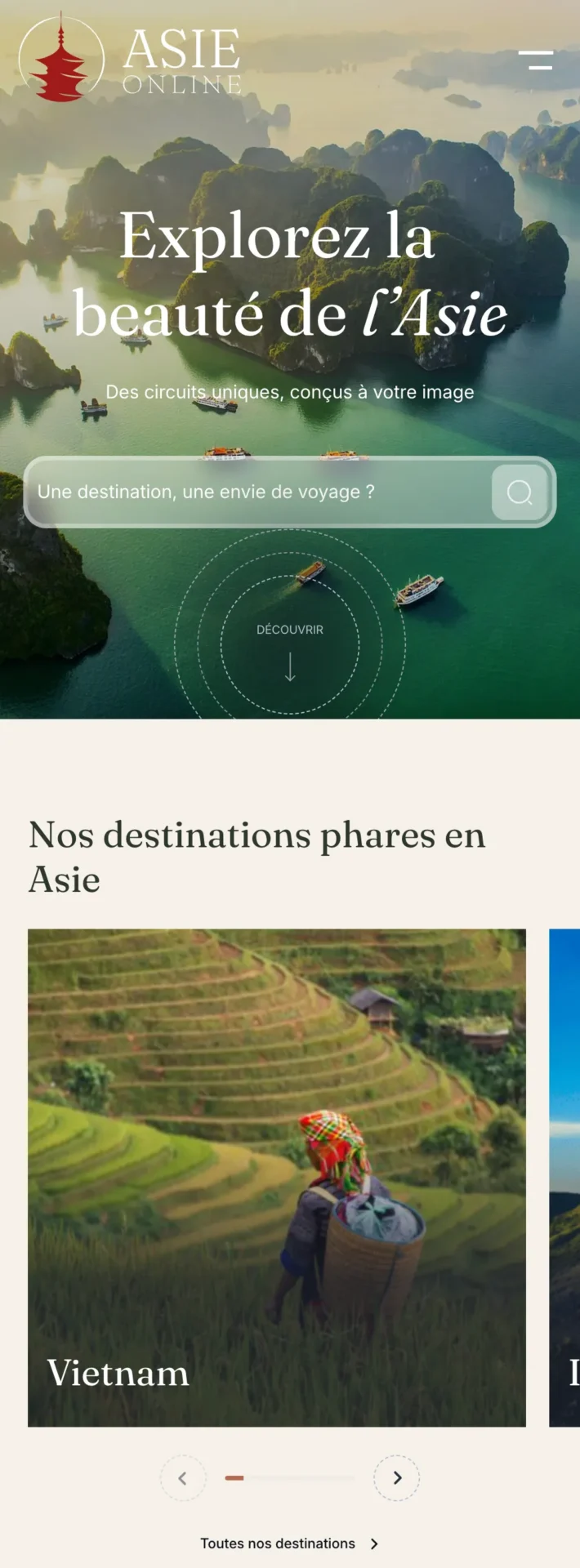 Asie Online - Mobile