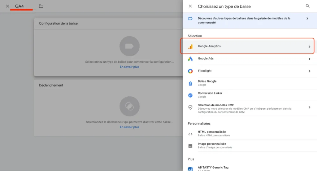 Installer GTM sur WordPress - Ajouter Analytics dans son conteneur GTM