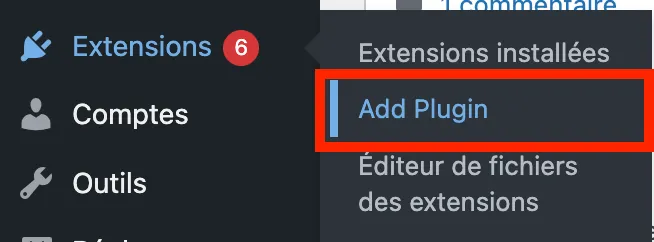Installer GTM sur WordPress - Ajouter un plugin