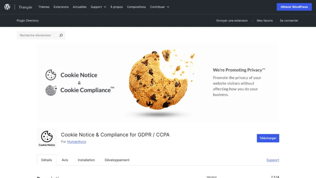 Plugin Cookies - Cookie Notice