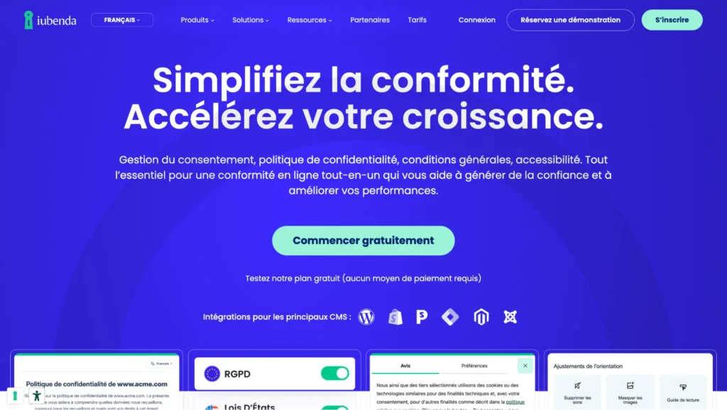 Plugin Cookies - Iubenda