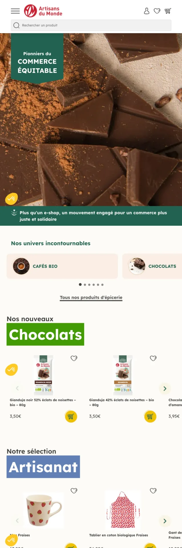 Solidar Monde - Mobile