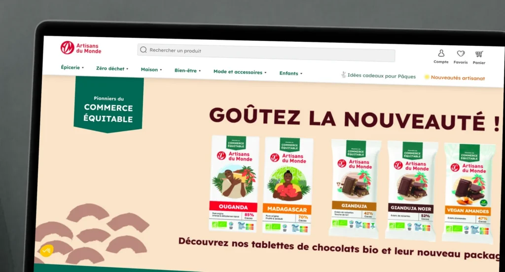 Solidar Monde - Mockup