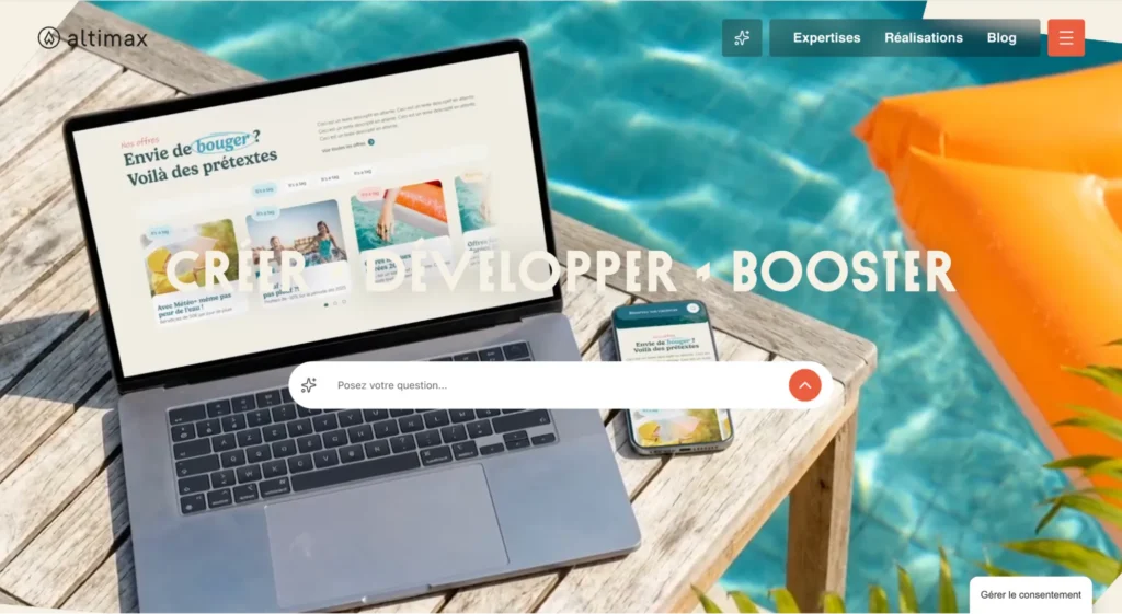 Agence création de site web - Altimax