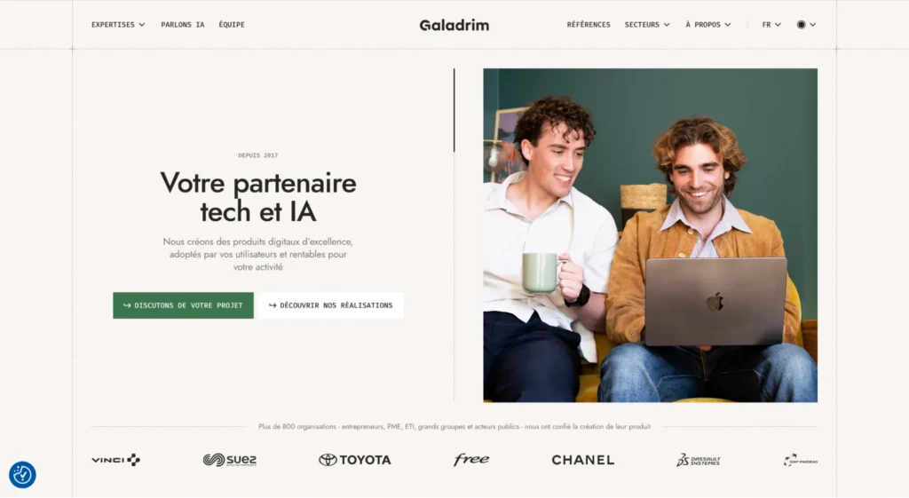 Agence création de site web - Galadrim