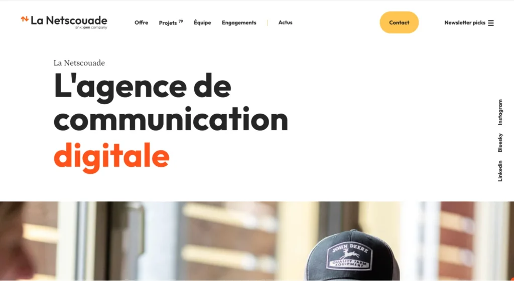 Agence de création de site vitrine - La Netscouade
