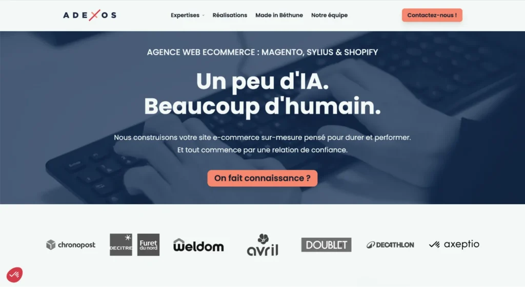 Agence de création de site e-commerce -