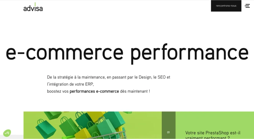 Agence de création de site e-commerce - Advisa