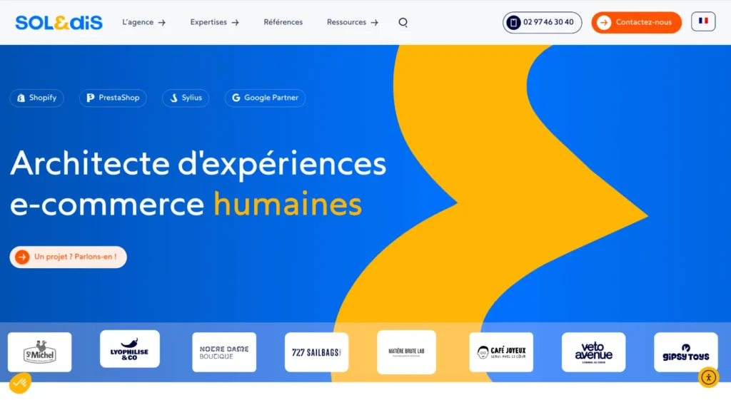 Agence de création de site e-commerce - Soledis