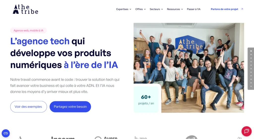 Agence d'écoconception web - theTribe