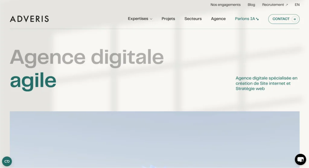 Meilleure agence de création de site sur-mesure - Adveris