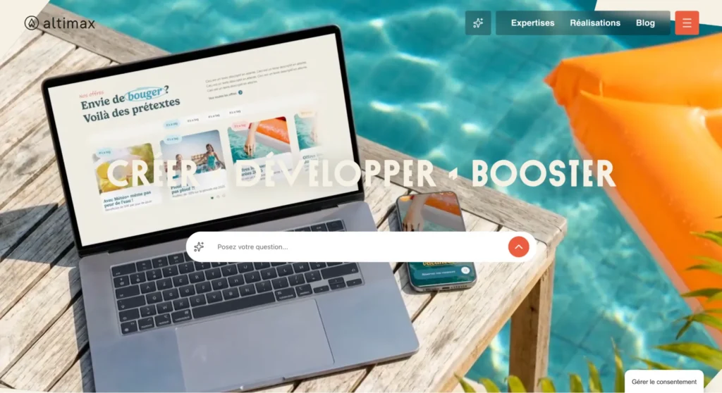 Meilleure agence de design web - Altimax