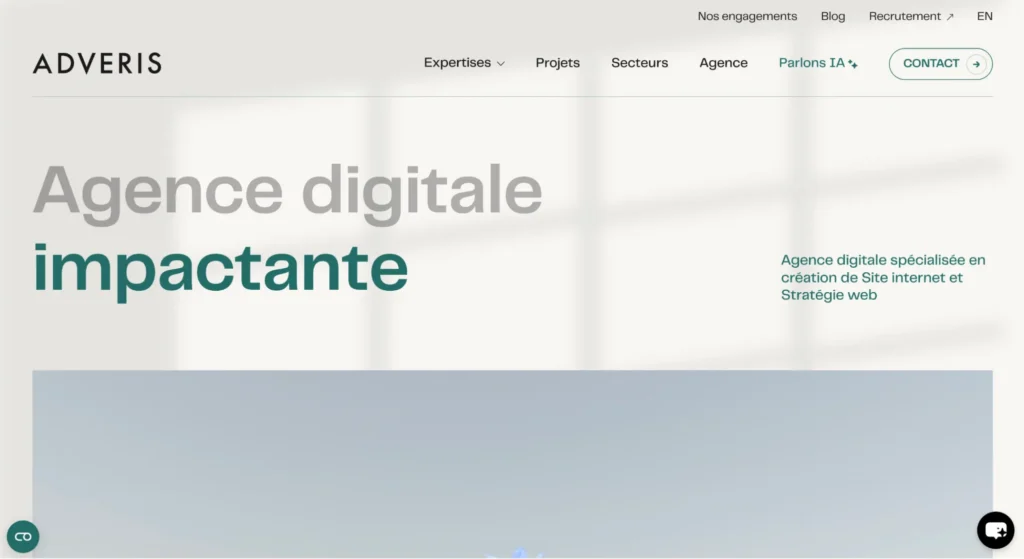 Meilleure agence refonte de site - Adveris