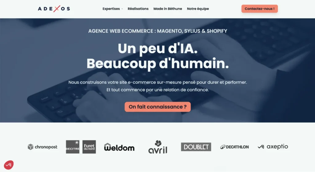 Meilleures agence pour les performances web - Adexos