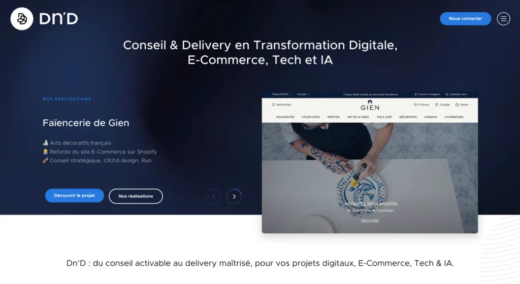 Meilleures agence pour les performances web - Dn'D